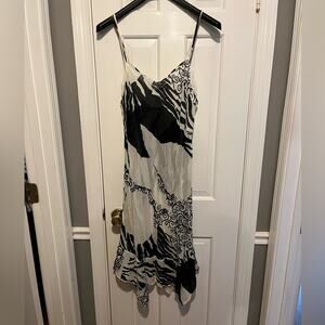 Diamonte Velmar Spa Tank Dress Coverup Size Italy 46 US 10